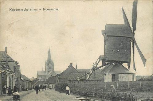 (388-213-027) Roosendaal Kalsdonksche straat, Verzamelen, Ansichtkaarten | Nederland, Noord-Brabant, Verzenden