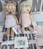 Cuddle + kind Hannah The Bunny Blush 20” & Olivia honey Bear, Nieuw, Ophalen of Verzenden, H, H
