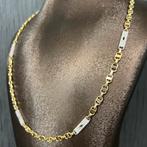 14 karaats gouden ketting flat magnum schakel massief