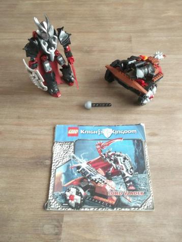 lego knights kingdom II 8702 lord vladek (2006) beschikbaar voor biedingen