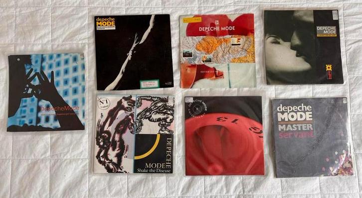 Depeche Mode Vinyl Collectie 8 pracht nummers, Cd's en Dvd's, Vinyl Singles, Pop, Ophalen of Verzenden