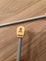 Prym Breinaalden 8mm - Zo goed als nieuw!, Hobby en Vrije tijd, Breien en Haken, Ophalen of Verzenden, Zo goed als nieuw, Breien
