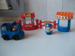 little people fisher price post met postbodes en auto, Kinderen en Baby's, Speelgoed | Fisher-Price, Ophalen of Verzenden, Zo goed als nieuw