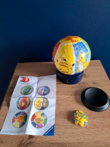 Pokemon puzzel nachtlampje  beschikbaar voor biedingen