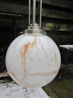 PRACHTIGE GROTE ART DECO BOLLAMP  DIAMETER 30 CM, Ophalen, Gebruikt, ART DECO