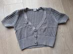 Kort, grijs Esprit vest - maat L, Maat 42/44 (L), Ophalen of Verzenden, Grijs, Gedragen