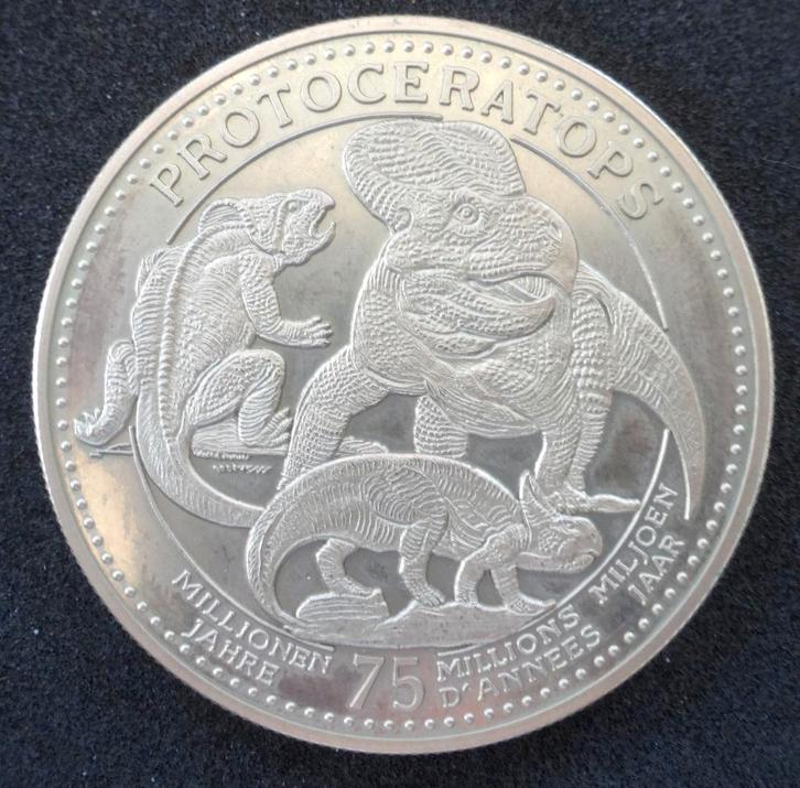 Munt Dinosaurier, Postzegels en Munten, Munten | Nederland, Losse munt, Koningin Beatrix, Ophalen of Verzenden