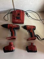Hilti Gereedschap Set SF 144-A + SIW 144-A + Lader + 2xAccu, Ophalen of Verzenden, Gebruikt