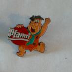 Flintstones Fred Flintstone Pfanni strip reclame pins tv, Ophalen of Verzenden, Gebruikt, Overige onderwerpen