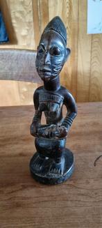 Yoruba Nigeria moeder met kind figuur, Antiek en Kunst, Ophalen of Verzenden