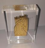 Gouden medaille ACV (Belgie) in epoxy gegoten, Postzegels en Munten, Overige materialen, Ophalen of Verzenden, Buitenland