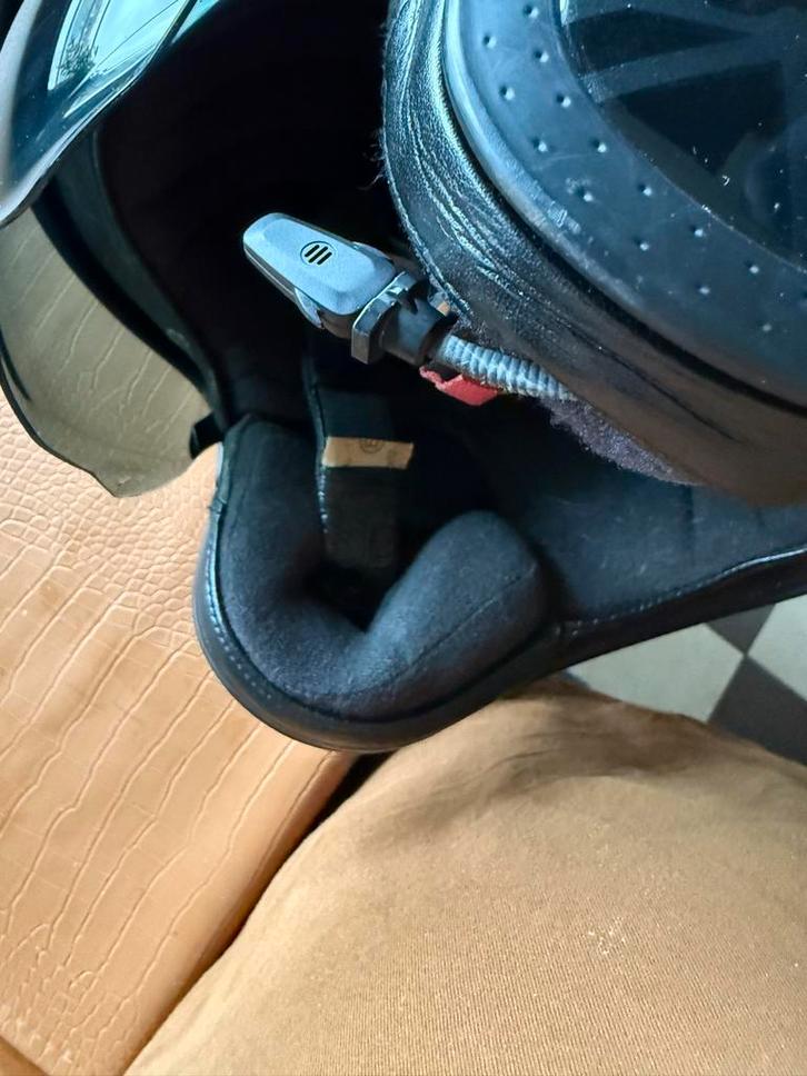 Shoei Jethelm met Zonnevizier & Sena Intercom, Motoren, Kleding | Motorhelmen, Heren, Jethelm, XXL, Shoei, Tweedehands, Ophalen of Verzenden