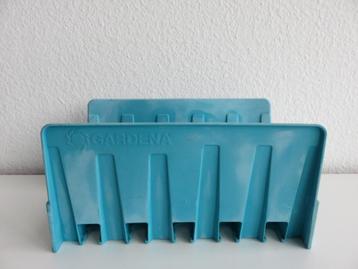 Gardena tuinslanghouder blauw, wandslanghouder beschikbaar voor biedingen