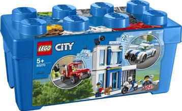 LEGO City Politie Opbergdoos - 60270 (NIEUW) beschikbaar voor biedingen