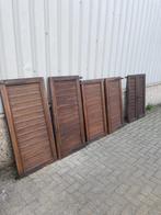 Prachtset meranti raamluiken, La belle porte, Jurgen.hoogenboezem@gmail.com, Overige typen, Zo goed als nieuw