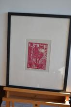 Naakte vrouw op stoel, Dominique Chan,monodruk 1992, 233/300, Ophalen of Verzenden