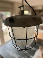 2 Bunkerlampen oud Russisch., Ophalen, Gebruikt, Industriële lamp, Glas