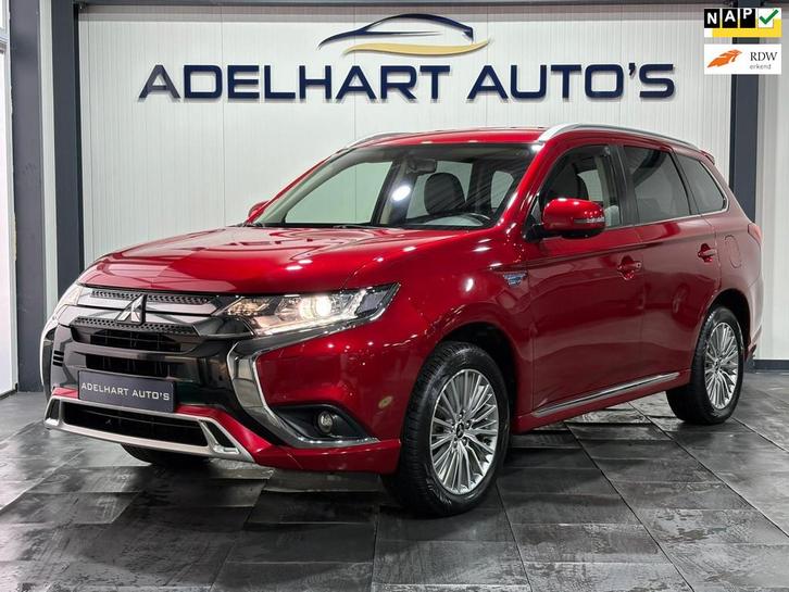 Mitsubishi Outlander 2.4 PHEV Pure Automaat / Navigatie full, Auto's, Mitsubishi, Bedrijf, Te koop, Outlander, 4x4, ABS, Achteruitrijcamera