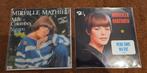 Mireille Mathieu - 5 Franse 7" singles., Gebruikt, 7 inch, Single, Ophalen of Verzenden