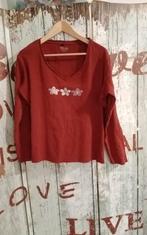 PAPRIKA shirt met strass- Mt. 2, Ophalen of Verzenden, Zo goed als nieuw, Maat 46/48 (XL) of groter