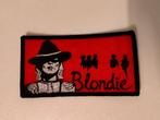 Blondie Debbie Harry vintage pop rock logo patch embleem, Nieuw, Ophalen of Verzenden