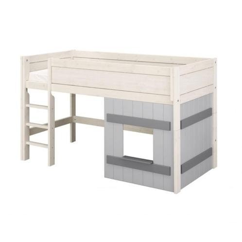 lifetime halfhoogslaper met hut, Kinderen en Baby's, Kinderkamer | Stapelbedden en Hoogslapers, Gebruikt, Halfhoogslaper, Ophalen