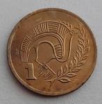 Cyprus 1 cent 1983 - Cypriotische munt, Ophalen of Verzenden, Overige landen, Losse munt