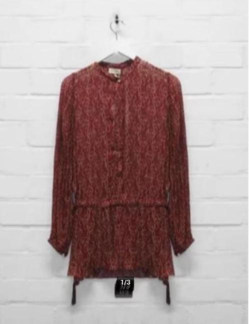 By Malene Birger - Prachtige blouse maat 36 - Nieuw €269, Kleding | Dames, Blouses en Tunieken, Nieuw, Maat 36 (S), Rood, Ophalen of Verzenden