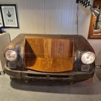 Vintage auto bank | Uniek exemplaar | met verlichting, Ophalen, Gebruikt