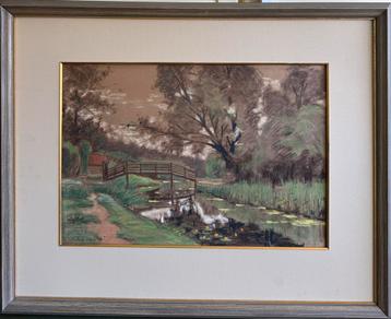 Ger van Vliet - pastel beschikbaar voor biedingen