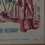 Originele Filmposter ‘Legend of the Lost’ (1957), Ophalen, Met lijst, A1 t/m A3, Film en Tv