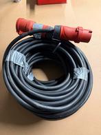Krachtstroom verlengkabel 400V 32A 5x 6G 50 meter, Ophalen, Zo goed als nieuw, Kabel of Snoer