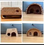 4 knaagdier huisjes, Dieren en Toebehoren, Ophalen, Zo goed als nieuw