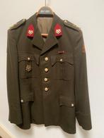 Uniformjas met pet, overste Intendance, Verzamelen, Ophalen of Verzenden, Landmacht, Nederland, Kleding of Schoenen