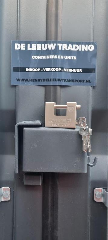 Zeecontainer slot lockbox slot - GRATIS VERZENDING  beschikbaar voor biedingen