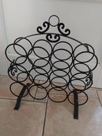 Mooi klassiek wijnrek / flessenrek, Ophalen, Zo goed als nieuw, Metaal, 5 tot 15 flessen