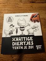 Schattige diertjes tekenen met Karin Luttenberg, Ophalen of Verzenden, Nieuw, Tekenen en Schilderen, Geschikt voor kinderen