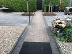 tuin tegels gratis  50 50 blauw/grijs 40m2 en 10 m2 waaltjes, Ophalen, Gebruikt, 10 m² of meer, Beton
