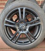 18 inch VW Tiguan Kodiaq velgen met winterbanden 5x112, Ophalen of Verzenden, Zo goed als nieuw