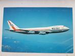Oude ansichtkaart Wardair Canada vliegtuig, Verzamelen, Luchtvaart en Vliegtuigspotten, Ophalen of Verzenden, Nieuw, Kaart, Foto of Prent