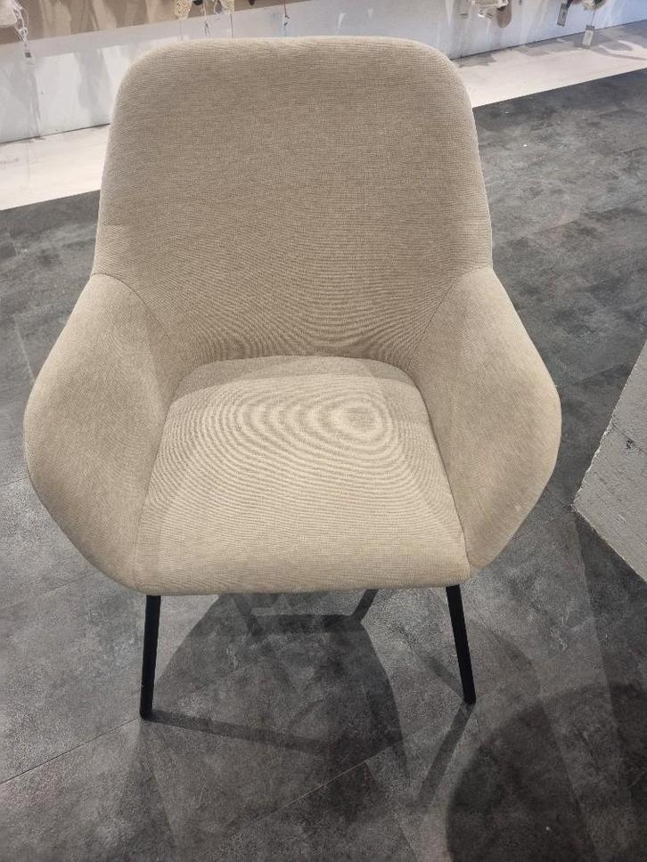 wood vos eetkamerstoel, Huis en Inrichting, Stoelen, Eén, Grijs, Ophalen