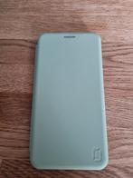 Smartphone bookcase hoesje mintgroen, Ophalen of Verzenden, Nieuw