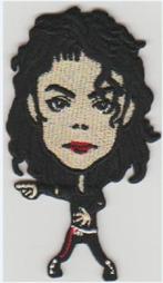Michael Jackson stoffen opstrijk patch embleem #3, Ophalen of Verzenden, Nieuw, Kleding