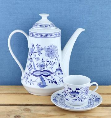 Vintage koffiekan Bohemia Czechoslovakia beschikbaar voor biedingen