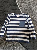 Blauw wit gestreept shirt met borstzakje Maat 80, Onbekend, Ophalen of Verzenden, Zo goed als nieuw, Onbekend