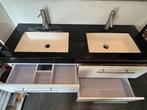 Wastafel 137x48x60cm, Huis en Inrichting, Badkamer | Badkamermeubels, Ophalen, Zo goed als nieuw, Minder dan 100 cm, Wasbak of Wastafel