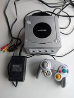 Nintendo gamecube zilver NGC, Ophalen of Verzenden, Zo goed als nieuw, Zilver, Met 1 controller