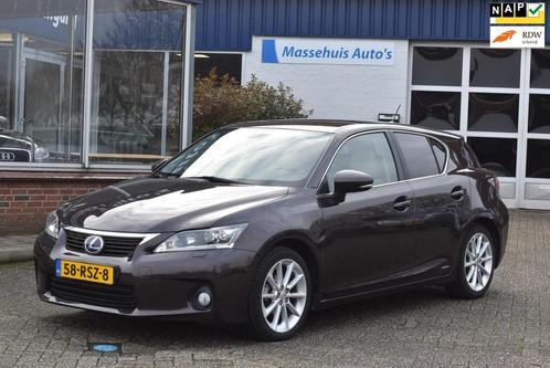 Lexus CT 200h Hybrid 151dkm Leer Dealerauto Clima Navi Cruis, Auto's, Lexus, Bedrijf, Te koop, CT-H, ABS, Achteruitrijcamera, Airbags