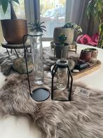 Set van 2 Glazen Vaasjes, Overige kleuren, Nieuw, Ophalen of Verzenden, Glas