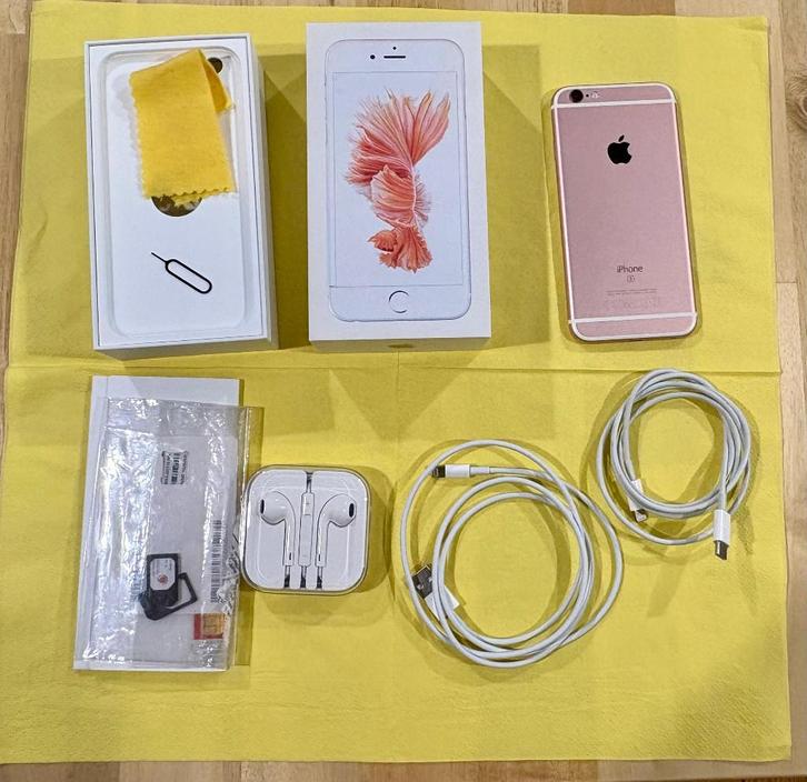 Iphone 6S 16GB, Telecommunicatie, Mobiele telefoons | Apple iPhone, Gebruikt, 16 GB, Zonder abonnement, Zonder simlock, iPhone 6S